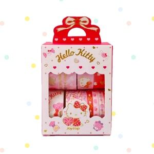 Hello Kitty Washi Tape Sanrio Characters
Planner Decoration Sticker Tape Set